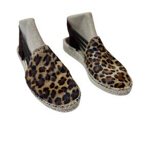 picon leopard sling back 6.5 euc